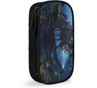 Jupsero Subnautica Largecapacity Pencil Case School Bag Avec Fermeture À Glissière, Fournitures D'étude Et Rangement De Papeterie, Organisateur De Bureau, Adolescents, Fournitures Scolaire