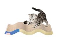 jupsjuice Griffoir pour chat | Tapis à gratter | Salon interactif pour protéger le sol des meubles d'intérieur pour animaux domestiques, chatons, exercices physiques mentaux