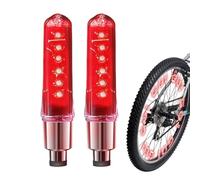 jupsjuice Soupape de vélo colorée avec détection de vibrations