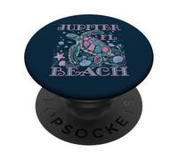 JUPTER BEACH FL TURTLE Amoureux Coloré Beach SOUVENIR PopSockets PopGrip Adhésif
