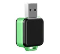 Juqoyue Adaptateur sans Fil 2 en 1 CarPlay Android Auto Smart Mini AI Box Plug and Play WiFi Connexion Universelle