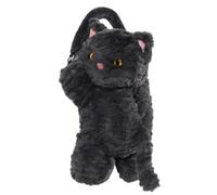 Juqoyue Boîte à Mouchoirs en Peluche, Support de Décoration de Bureau à Domicile, Poupée en Peluche en Forme de Chat, Sac à Mouchoirs Décoratif