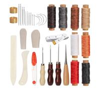 Juqoyue Kit de Reliure 34 Pièces. Outils de Reliure à la Main pour Débutants. Ensemble D'Outils de Kit de Reliure. Convient pour L'Artisanat de Reliure à Faire Soi-Même.