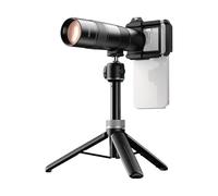 Juqoyue Objectif Téléphonique -T30X HD avec Mise au Point Interne et Trépied, Objectif Téléobjectif 30X pour la Photographie Téléobjectif de Concert