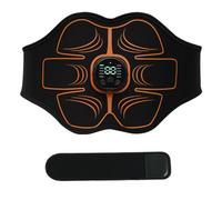 Juqoyue Stimulateur Musculaire par Vibrations ABS Entraîneur EMS Abdominal Électrostimulation Équipement de Gymnastique à Domicile Masseur de Fitness USB