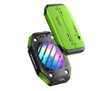 Juqoyue Ventilateur de Refroidissement Magnétique à Semi-Conducteur pour Téléphone Portable avec 7 Vitesses Réglables pour Téléphone iOS et Android A