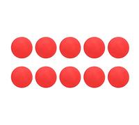 Juqrelith Balles de Golf en Mousse EVA 65mm, 10 Pièces, Balle de Golf Souple pour Entraînement Intérieur et Extérieur - Haute Sécurité, Résistance à l’Abraison, Idéale pour Enfants et (Rouge)