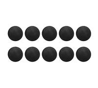 Juqrelith Balles de Golf en Mousse EVA 65mm, 10 Pièces, Balle de Golf Souple pour Entraînement Intérieur et Extérieur - Haute Sécurité, Résistance à l’Abraison, Idéale pour Enfants et (Noire)