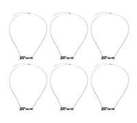 Juqrelith Collier Pendentif Ours En Alliage De Zinc, Design Lettre MaMa, Léger Et Durable - Cadeau Parfait Pour Fête Et Usage Quotidien (A2010-2)