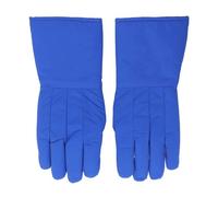 Juqrelith Gants Antigel, 38 cm, Cuir Résistant et Doublure Isolante, Protection Basse Température - Résistants À L'eau, Anti - perforation, Idéal Laboratoire et Manipulation Azote Liquide