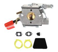 Juqrelith Kit Carburateur pour Taille - Haie Essence 32cc, Aluminium Robuste, Léger 124g - Remplacement Direct, Installation Facile, Performance Stable