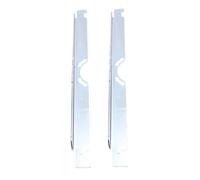 Juqrelith Plaques Outil D'Alignement Des Ortes, Acier Inoxydable Épais, 2 Pièces, Trou De Suspension - Mesure Précise, Adaptation Universelle Pour Véhicules