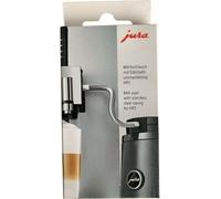 Jura 24113 HP2 Tuyau à lait avec revêtement en acier inoxydable pour les machines à café automatiques