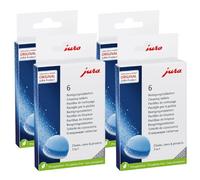 JURA 4 pastilles de nettoyage Jura 62715 de 6 pièces.