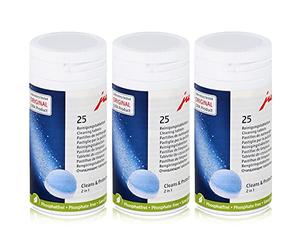 Jura 62535 Lot de 25 tablettes de nettoyage sans phosphates