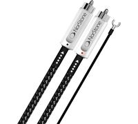 Norstone JURA - Câble 2 x RCA M/M + masse - 0.6m