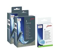 Jura Claris 71794 + 62715 Lot de 2 cartouches filtrantes Smart (2 x 3) + 6 tablettes de nettoyage
