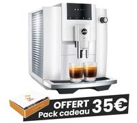 Machine à café automatique à grains E4 Piano White (EB)