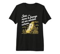 Jura Fromage Aventure Extreme Cadeau 39 Humour Dole Région T-Shirt Haut de Gamme