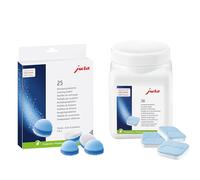 Jura Lot de 25 tablettes de nettoyage (3 phases) + 36 tablettes de détartrage