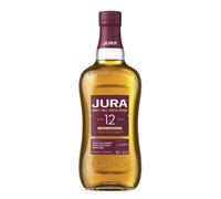 JURA - 12 ans Sherry Cask Oloroso - Whisky Single Malt - Origine : Écosse/Île de Jura - Finition fûts Oloroso - Notes de Fruits Secs, Chocolat, Miel et Épices - 40% Alcool - 70 cl