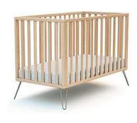 JURABABY - Lit bébé ONLY en bois Gris