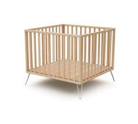 At4 - Parc fixe Only 100x100 - Hêtre et Acier