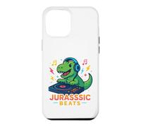 Jurassic Beats T-Rex DJ - Mixeur de Musique Dinosaure Rugissant Coque pour iPhone 12 Pro Max