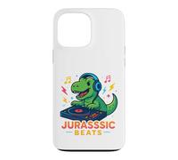 Jurassic Beats T-Rex DJ - Mixeur de Musique Dinosaure Rugissant Coque pour iPhone 13 Pro Max