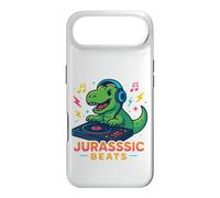 Jurassic Beats T-Rex DJ - Mixeur de Musique Dinosaure Rugissant Coque pour iPhone Air