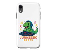 Jurassic Beats T-Rex DJ - Mixeur de Musique Dinosaure Rugissant Coque pour iPhone XR
