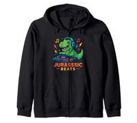 Jurassic Beats T-Rex DJ - Mixeur de Musique Dinosaure Rugissant Sweat à Capuche