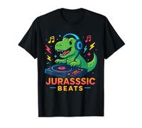 Jurassic Beats T-Rex DJ - Mixeur de Musique Dinosaure Rugissant T-Shirt