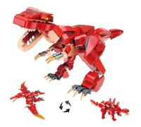 Jurassic Dinosaure STEM - Jouet de Construction - pour garçons et Filles - 6 à 14 Blocs de Serrage - Idéas compatibles avec Les Dinosaures