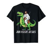 Jurassic Jesus Funny Christian Funny Jesus A Funny T-Rex T-Shirt