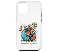 Jurassic Joy Baby Dinosaur Big Heart Cute Dino Art Coque pour iPhone 12/12 Pro