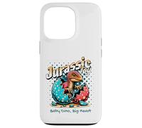 Jurassic Joy Baby Dinosaur Big Heart Cute Dino Art Coque pour iPhone 13 Pro