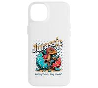 Jurassic Joy Baby Dinosaur Big Heart Cute Dino Art Coque pour iPhone 14 Plus