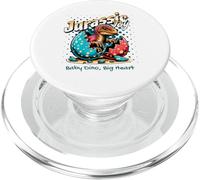 Jurassic Joy Baby Dinosaur Big Heart Cute Dino Art PopSockets PopGrip pour MagSafe
