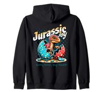 Jurassic Joy Baby Dinosaur Big Heart Cute Dino Art Sweat à Capuche