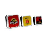 Jurassic P - Ensemble de Trois Lunch Box boîtes à goûter