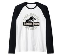 Jurassic Parc 2025 Park Ranger Isla Nublar Manche Raglan
