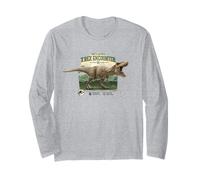 Jurassic Parc Merch Comment survivre à Une Rencontre avec Le T-Rex Manche Longue