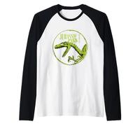 Jurassic Parc Merch Jurassic Park Raptor Manche Raglan