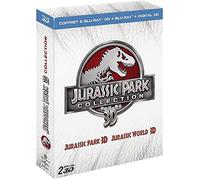 Jurassic Park 3D + Jurassic World 3D – Blu-ray 3D & 2D + Copie digitale