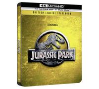 Jurassic Park - 4k Ultra Hd + Blu-Ray - Édition Boîtier Steelbook