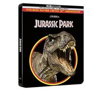 Jurassic Park - 4k Ultra Hd + Blu-Ray - Édition Boîtier Steelbook 30ème Anniversaire