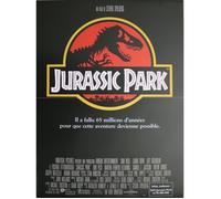JURASSIC PARK Affiche Cinéma Originale Roulée Petit format 53x40cm SPIELBERG