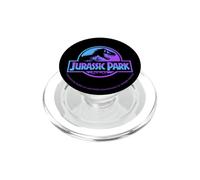 Jurassic Park Blue & Purple Fossil Logo PopSockets PopGrip pour MagSafe