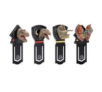 Jurassic Park Bookmark 4er Set Dinosaures Noble Collection